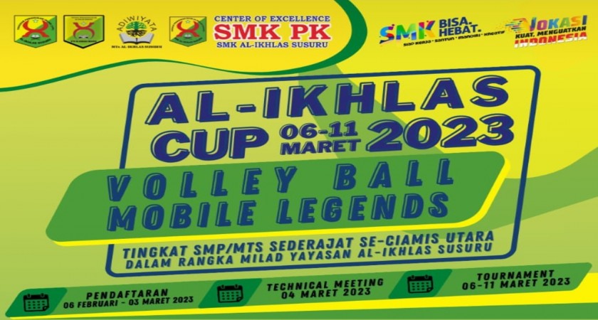 Pendaftaran Al-Ikhlas Cup Masih Dibuka, Yuk Segera Daftarkan Sekolah Kalian. Begini Cara Daftarnya!